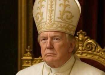 La Conferencia católica en EE.UU. acusa a Trump de burlarse de la fe por foto vestido de papa