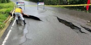 Lluvias afectan puentes y carreteras en provincias del Cibao; varias comunidades incomunicadas