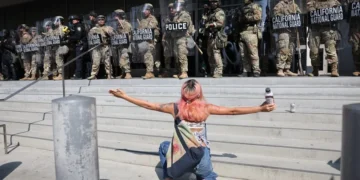 El despliegue de la Guardia Nacional por orden de Trump, algo inédito en EEUU en décadas