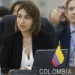 La canciller colombiana, Laura Sarabia, renuncia por diferencias con el Gobierno