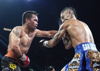 Pacquiao brilla a los 46 años, 2 jueces le dan empate y Barrios retiene cetro/video