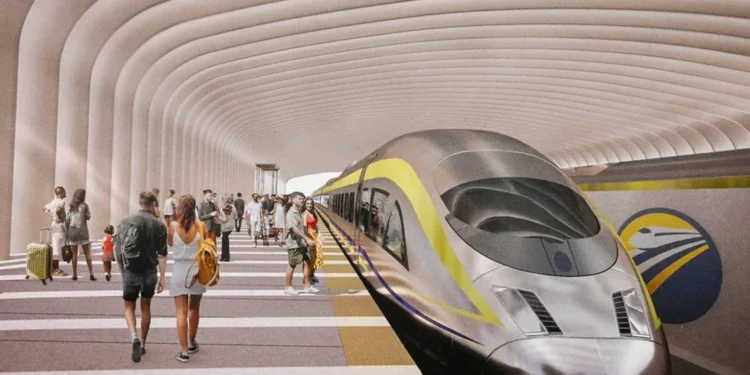 La llegada del primer tren de alta velocidad a EE.UU. se aleja por los recortes de Trump