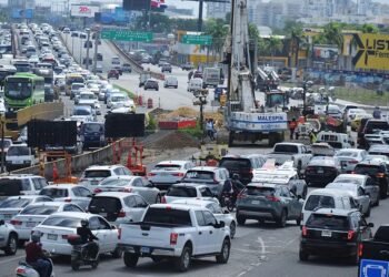 Un caos de más de tres años: La ampliación en el kilómetro 9 de la Autopista Duarte.