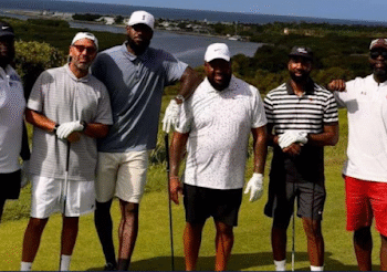 LeBron James visita a República Dominicana y juega golf en Casa de Campo