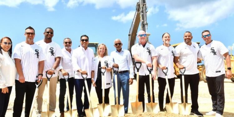 Chicago White Sox inicia construcción de moderna academia de béisbol en RD con inversión de 12 millones de dólares