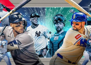 Judge y Raleigh cierran increíblemente la última encuesta de MLB.com por el Jugador Más Valioso de la Liga Americana