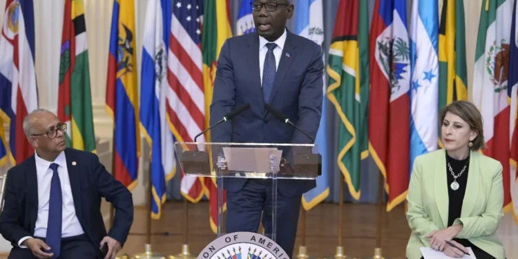 Haití: Los 32 países miembros de la OEA respaldan renovar misión seguridad