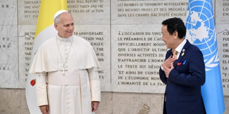 El papa León XIV denuncia ante la FAO el uso «cruel» del hambre como «arma de guerra» y la situación en Gaza