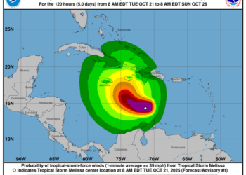 La tormenta tropical Melissa puede convertirse en huracán el jueves cerca de Haití