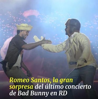 Bad Bunny hace historia en el Olímpico y desata locura al invitar a Romeo Santos al escenario