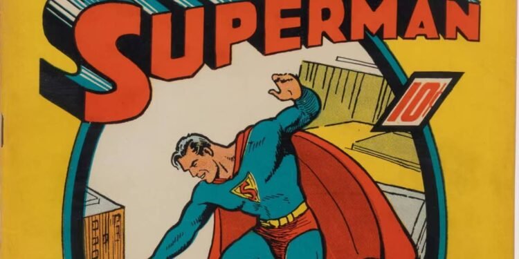 Un cómic de Superman se vende por $ 9,12 millones y se convierte en el más caro de la historia