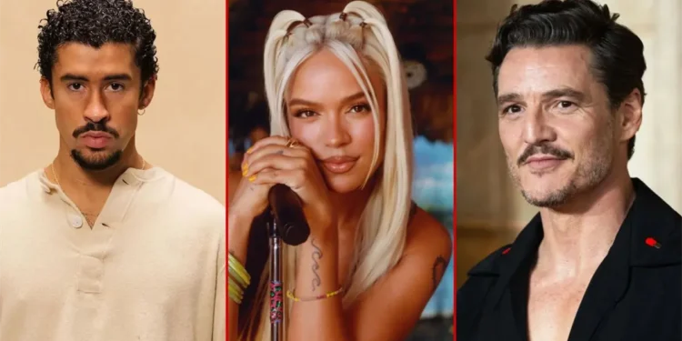 Bad Bunny, Karol G o Pedro Pascal, los latinos clave de la cultura para Hollywood Reporter