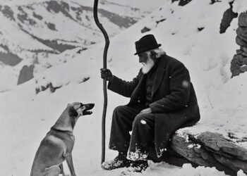 El viejo ya no camina… pero el amor aprendió el camino.