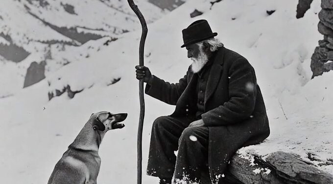 El viejo ya no camina… pero el amor aprendió el camino.