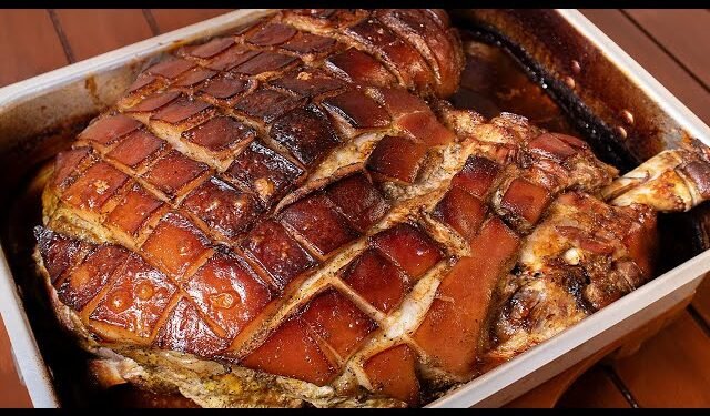 ¿Cómo lograr un cerdo jugoso por dentro y crujiente por fuera?