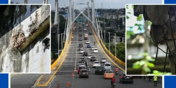 Ingenieros: La estructura interna del Puente Duarte necesita intervención urgente