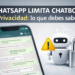 WhatsApp limitará chatbots “no oficiales”: qué cambia y cómo proteger tu privacidad