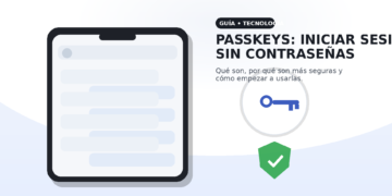 PASSKEYS: cómo iniciar sesión sin contraseñas y proteger tus cuentas