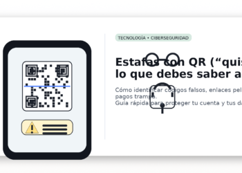 Estafas con QR (“quishing”): lo que debes saber antes de escanear