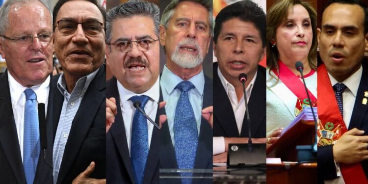 Perú y su cifra récord de presidentes en una década