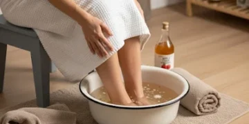 Para qué sirve lavarse los pies con vinagre y sal y por qué lo recomiendan los especialistas