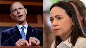 Senador Rick Scott: María Corina Machado dejó sin respuesta la invitación al discurso del Estado de la Unión del Presidente Trump