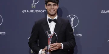 Carlos Alcaraz y Aryna Sabalenka, premios Laureus a mejores deportistas del año