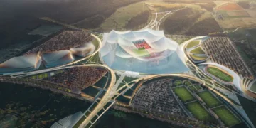 Construyen el estadio más grande del mundo: tendrá capacidad para 115.000 personas