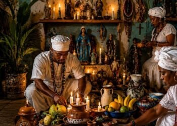 Santería dominicana: creencias, rituales y devoción a los misterios