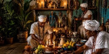 Santería dominicana: creencias, rituales y devoción a los misterios