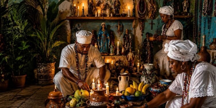 Santería dominicana: creencias, rituales y devoción a los misterios