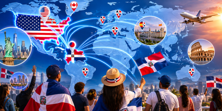 Un 83.4 % de dominicanos en el exterior residen en Estados Unidos