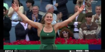 La ucraniana Marta Kostyuk se corona en Madrid