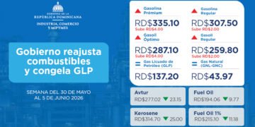 Gobierno reajusta combustibles y congela GLP