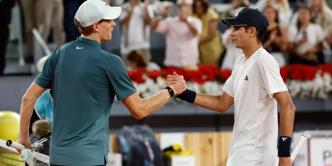 Sinner evita a Djokovic hasta la final; Jódar sueña con el serbio en semifinales