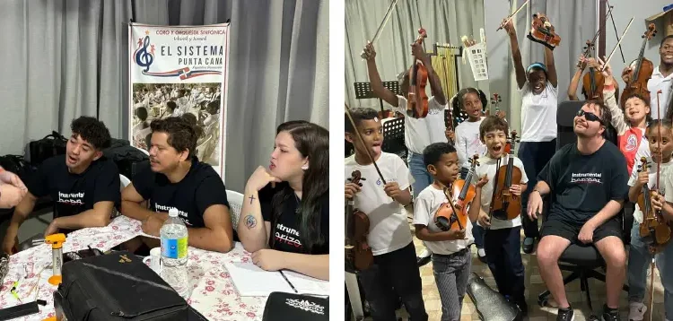 De Tennessee a Punta Cana, la música también se repara