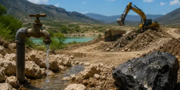 Temen explotación de tierras raras deje sin agua a Pedernales