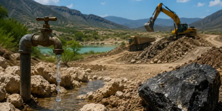 Temen explotación de tierras raras deje sin agua a Pedernales