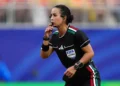 Katia Itzel García, la primera árbitra de América Latina en dirigir en un partido del Mundial masculino
