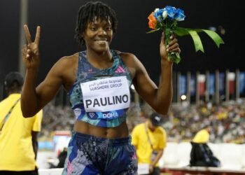 Marileidy Paulino conquista el primer lugar en la Liga Diamante 2026