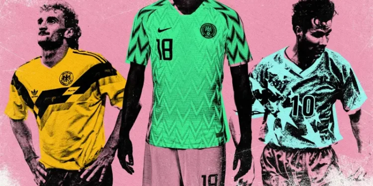 Las 10 camisetas más icónicas de la historia de los Mundiales, según la BBC