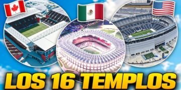 Los 16 estadios que recibirán el Mundial 2026 en Estados Unidos, México y Canadá
