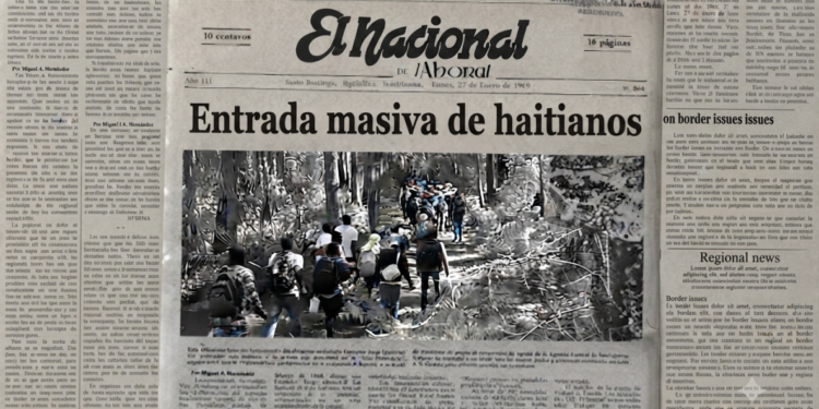 ¡Desborde de haitianos ilegales! La advertencia de un editorial de El Nacional hace 57 años que hoy late con fuerza