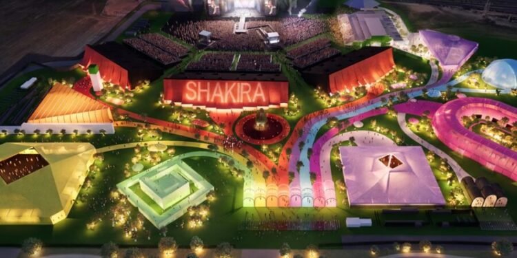 Así será la «ciudad» de Shakira para su residencia en Madrid