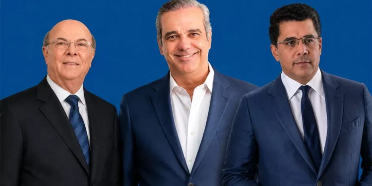 Presidente Abinader, Hipólito Mejía y David Collado materializan consenso en el PRM