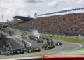 George Russell se lleva la esprint del Gran Premio de Países Bajos, en una carrera que acabó con lluvia