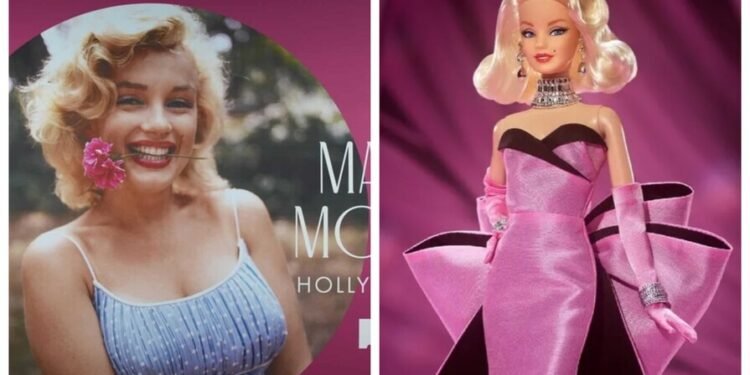Mattel lanza muñeca Barbie inspirada en Marilyn Monroe para celebrar su legado