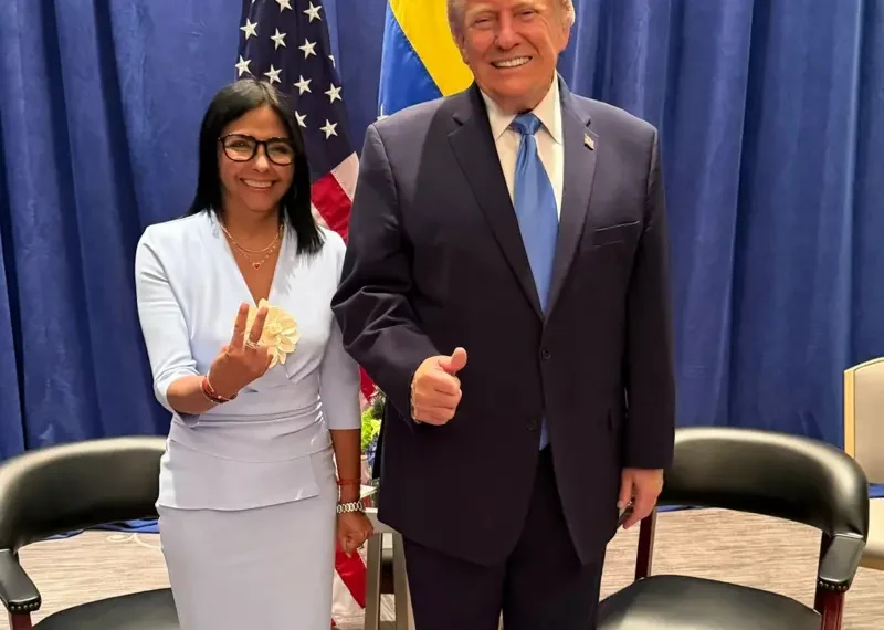 Por qué es tan relevante el encuentro que Trump y Delcy Rodríguez mantuvieron en Nueva York, a menos de 15 km de la cárcel en la que está preso Maduro