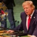 Trump asegura que Cuba «caerá» y la delegación del país abandona la sala/video
