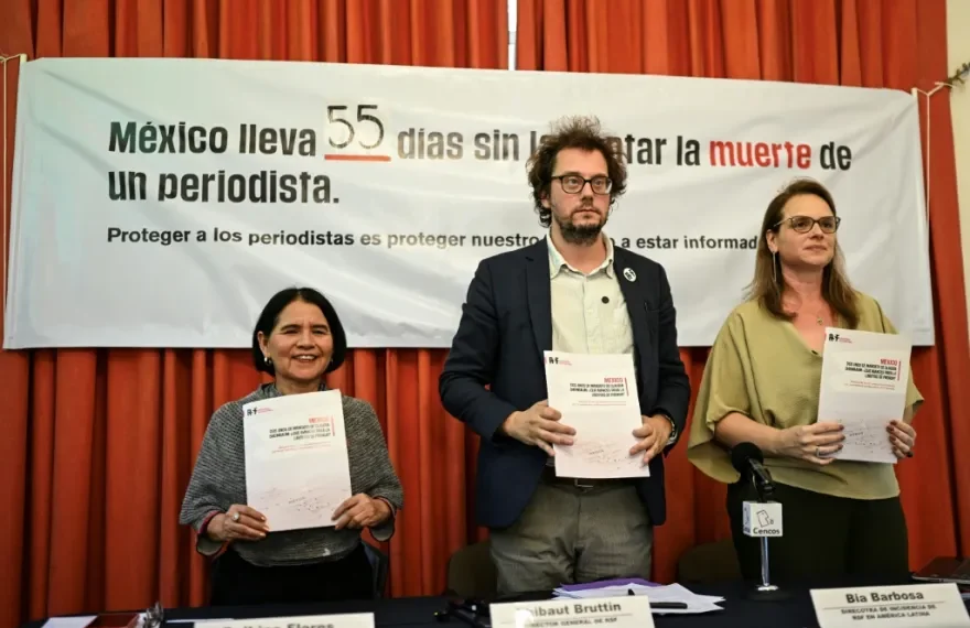México es de las «grandes tragedias del periodismo», dice el jefe de RSF
